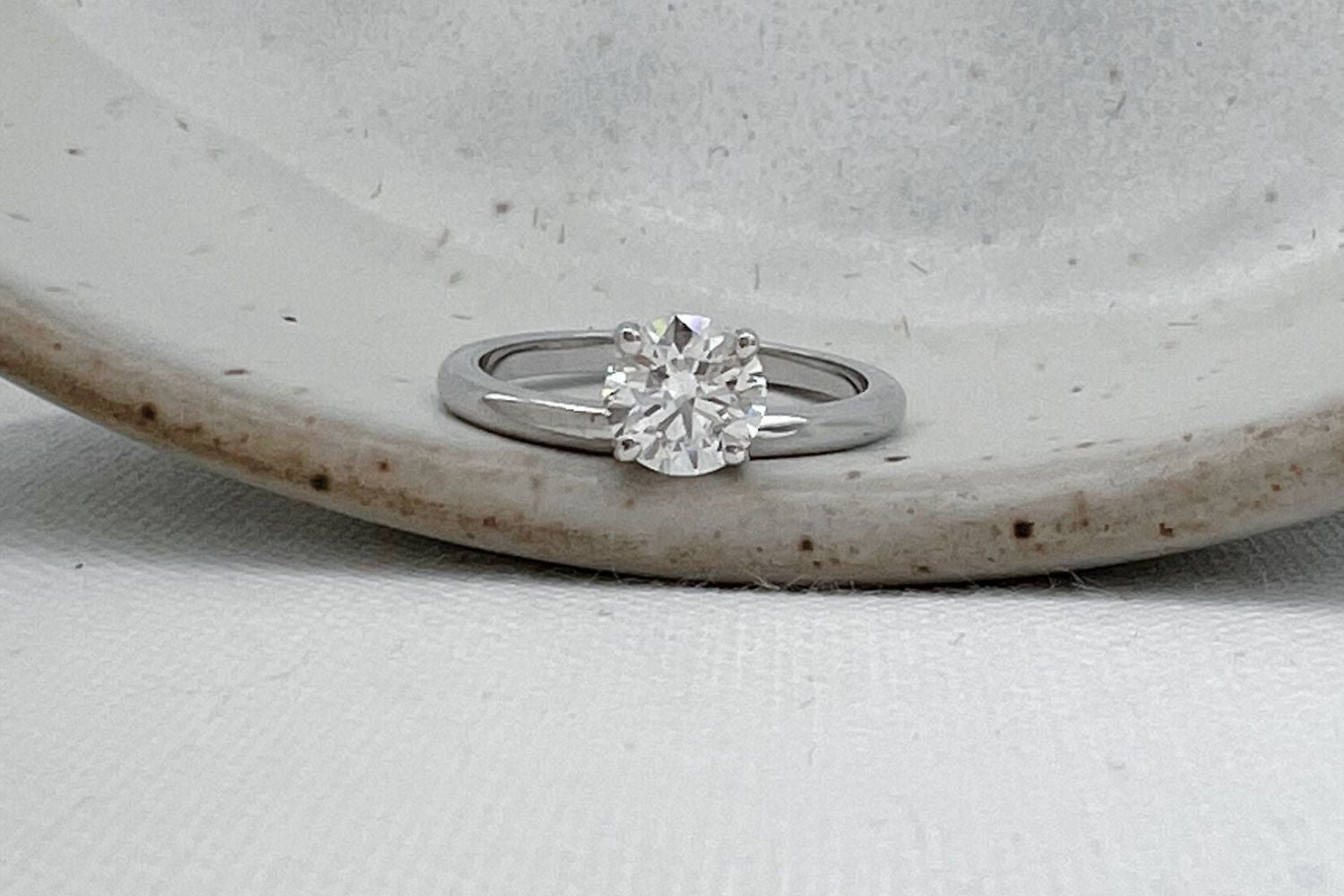 Anillos de compromiso Solitarios