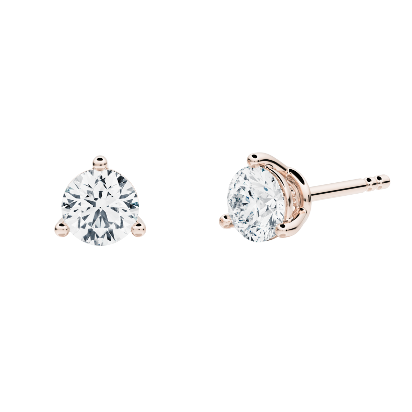 Aikhal studs with Created Diamonds
