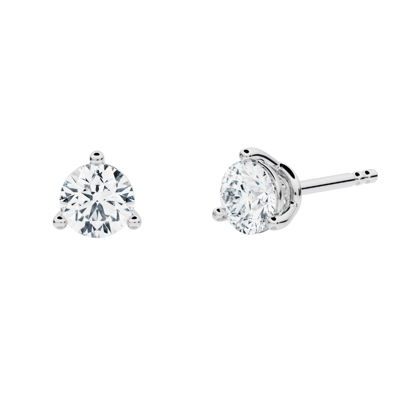 Aikhal studs with Created Diamonds