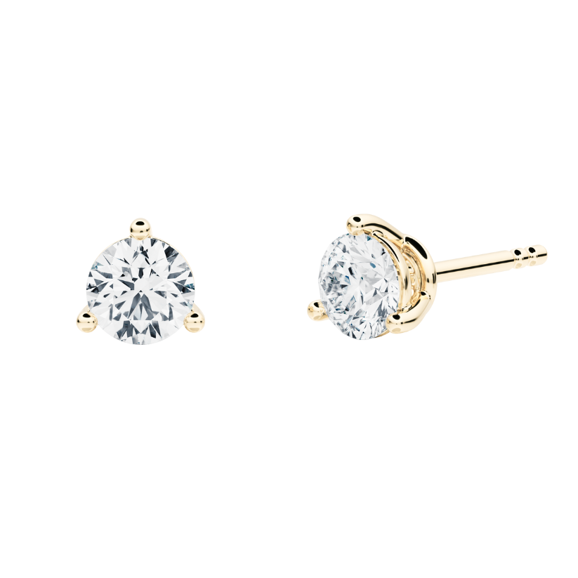 Aikhal studs with Created Diamonds