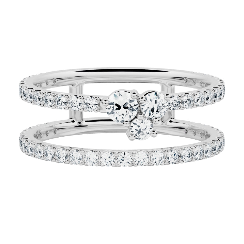 Anillo Corvus con Diamantes creados
