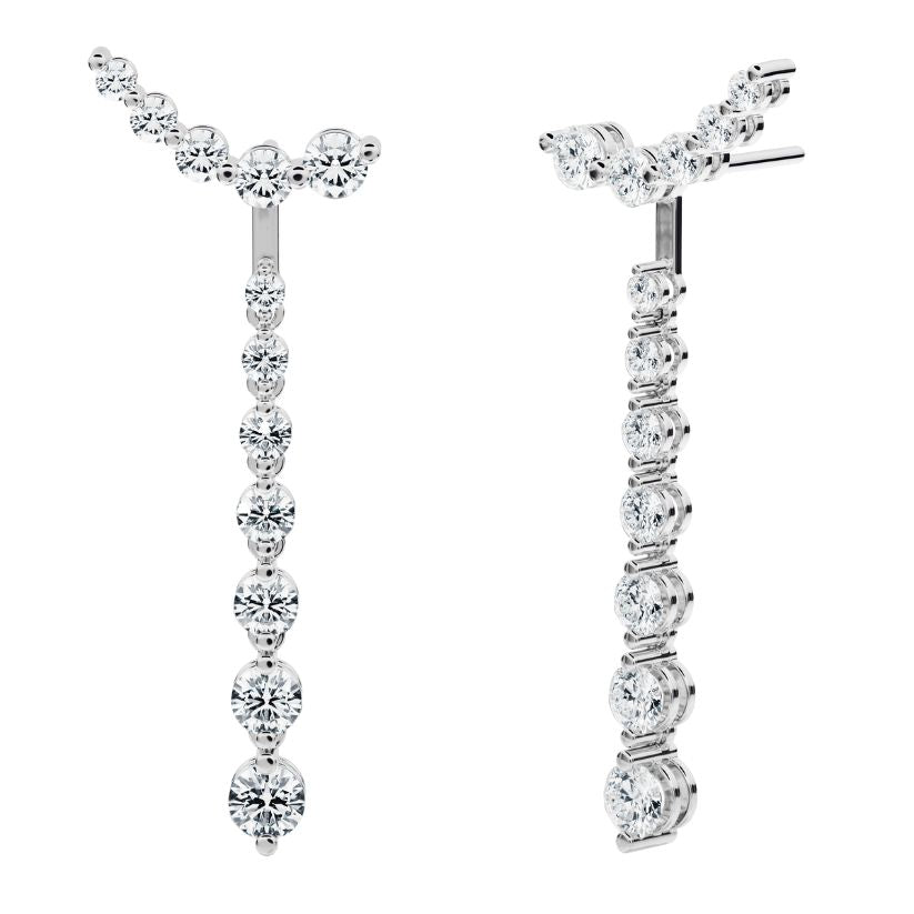 Naos Creoles with created diamonds