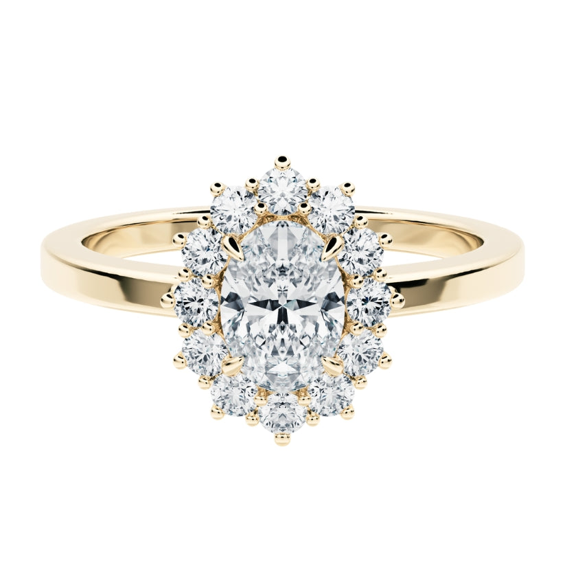 Anillo de compromiso Kate de Diamantes creados