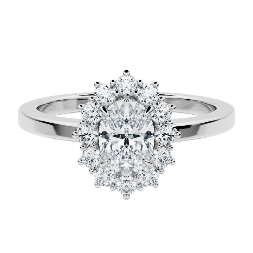 Anillo de compromiso Kate de Diamantes creados