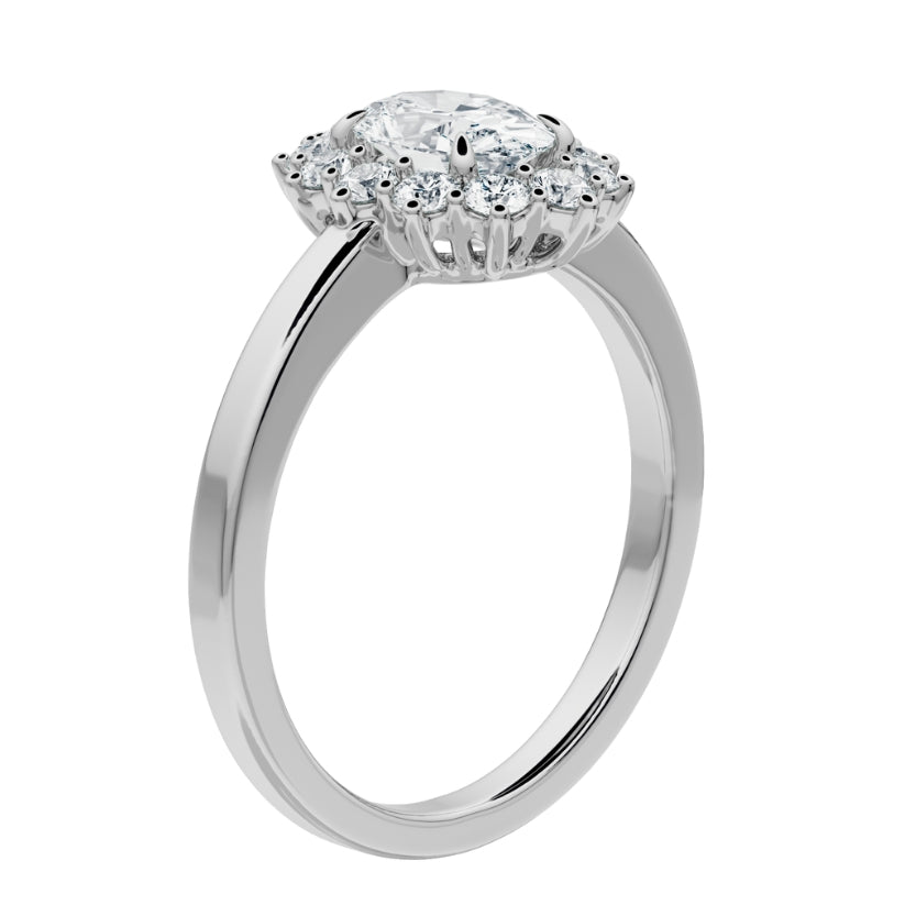 Anillo de compromiso Kate de Diamantes creados