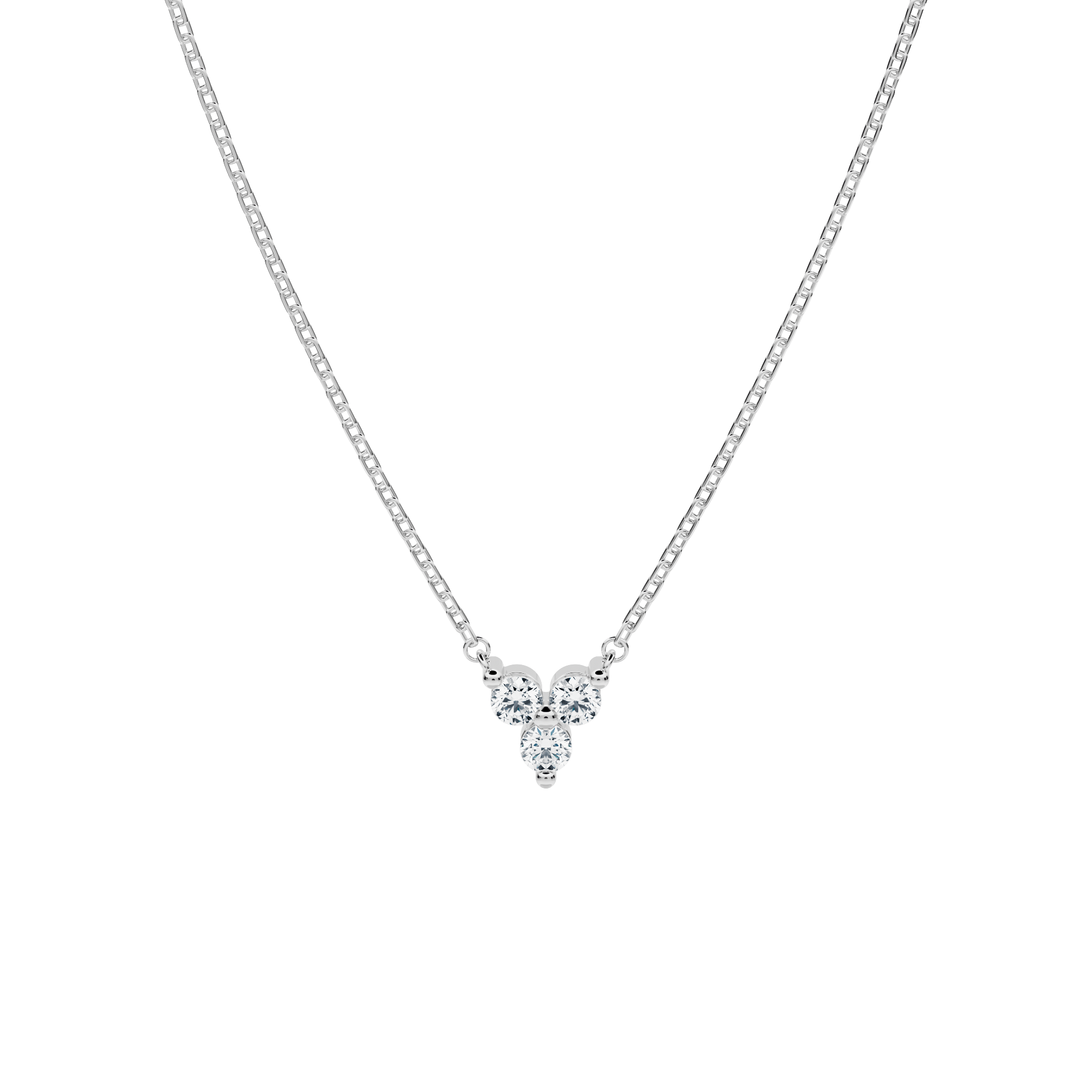 Lerala pendant with lab diamonds