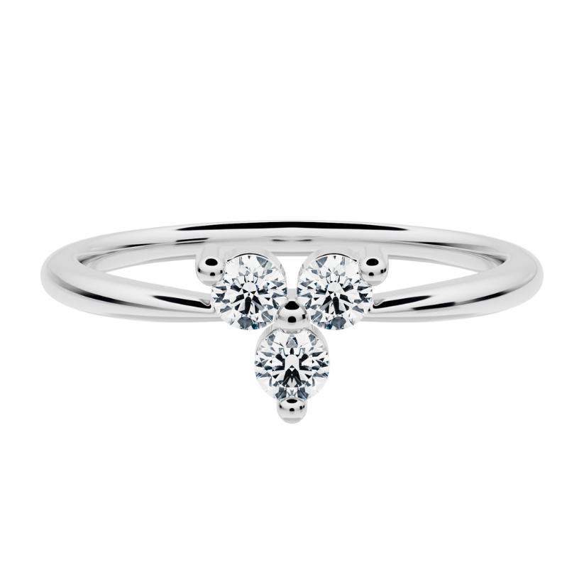 Lerala ring with lab diamonds