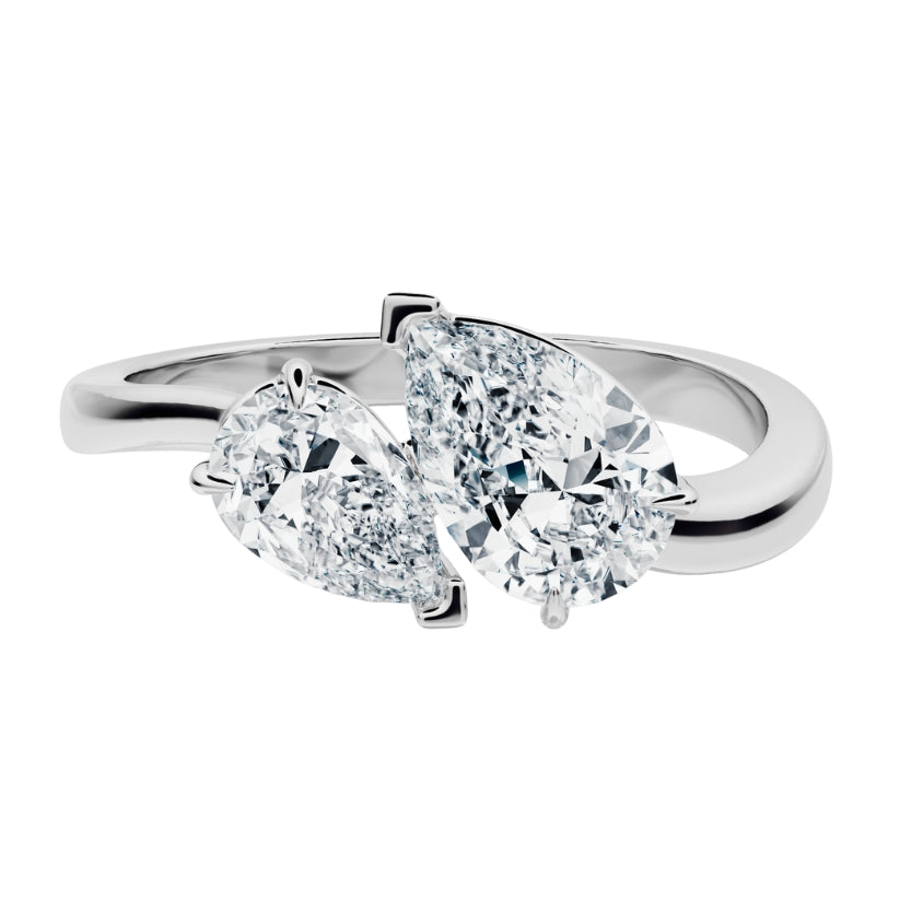 Lerala ring with lab diamonds