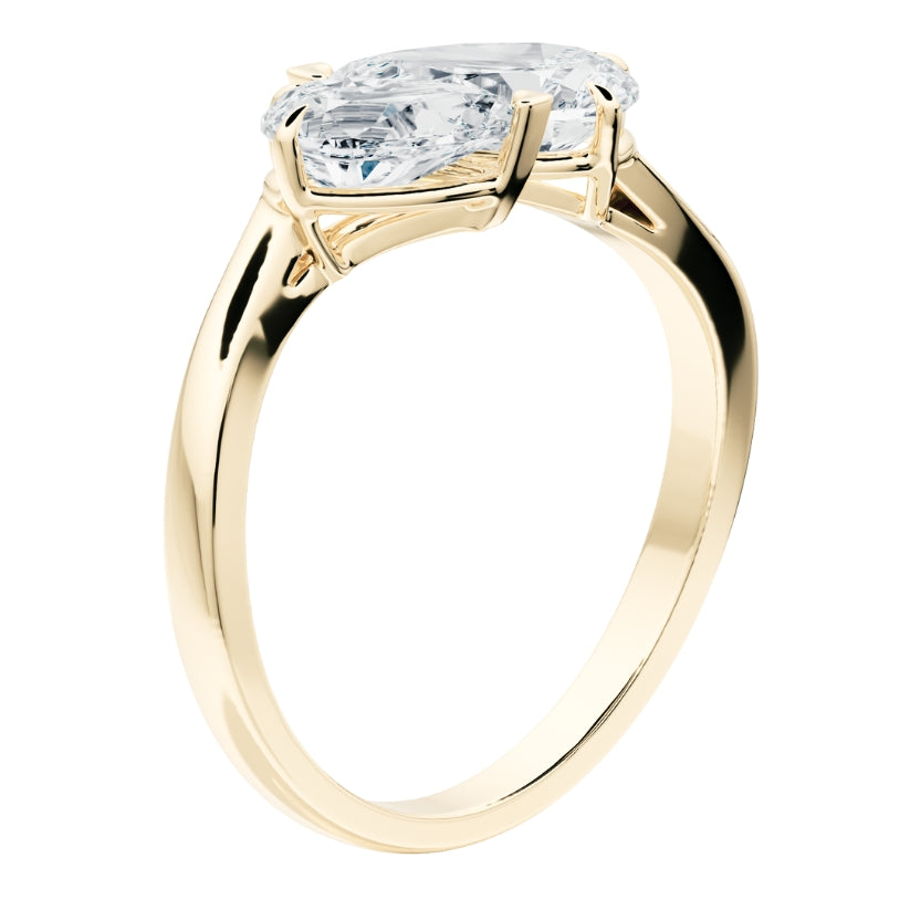 Lerala ring with lab diamonds