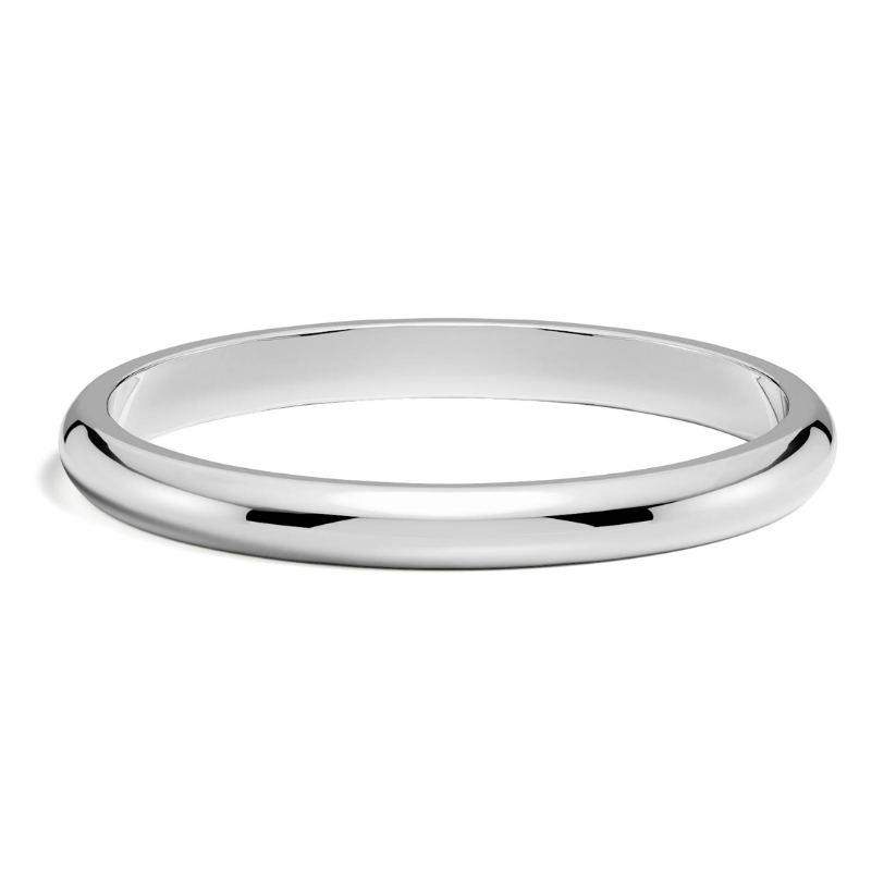 Lisa Niu 2mm 18 karat gold wedding ring