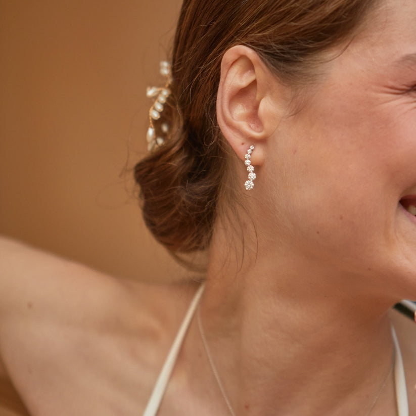 Pendientes Serpens con Diamantes creados