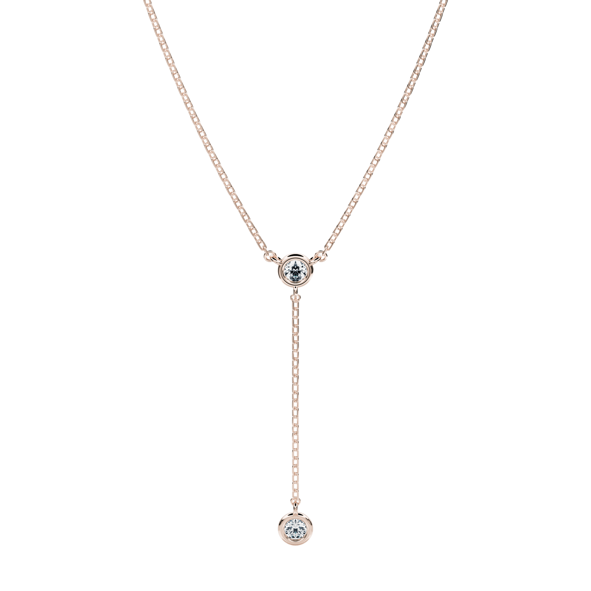 Zahara choker with lab diamonds