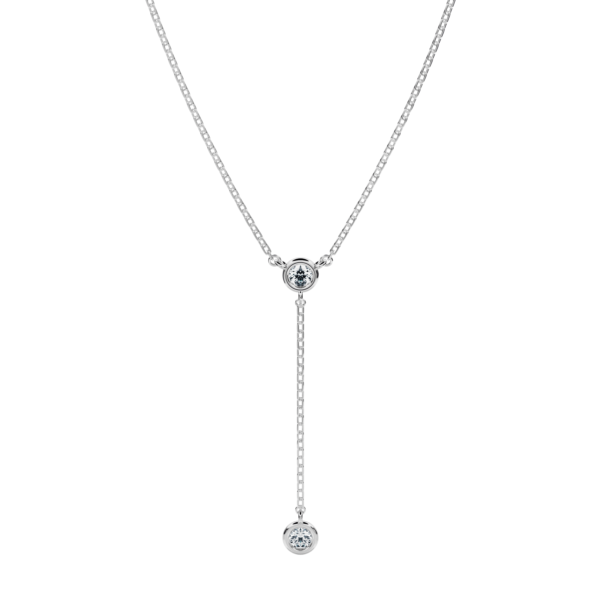 Zahara choker with lab diamonds
