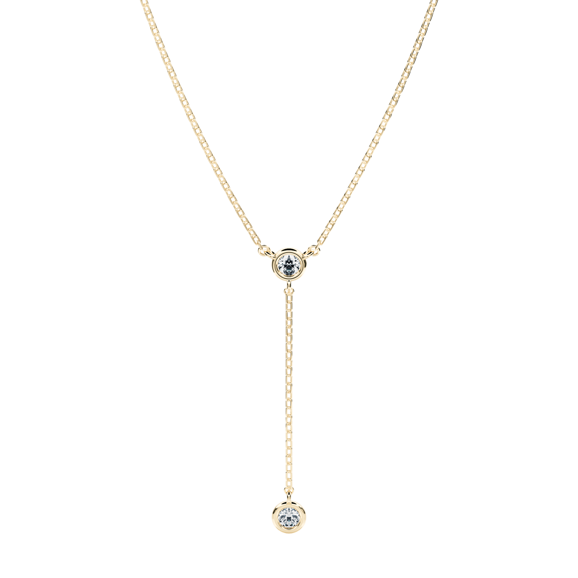 Zahara choker with lab diamonds