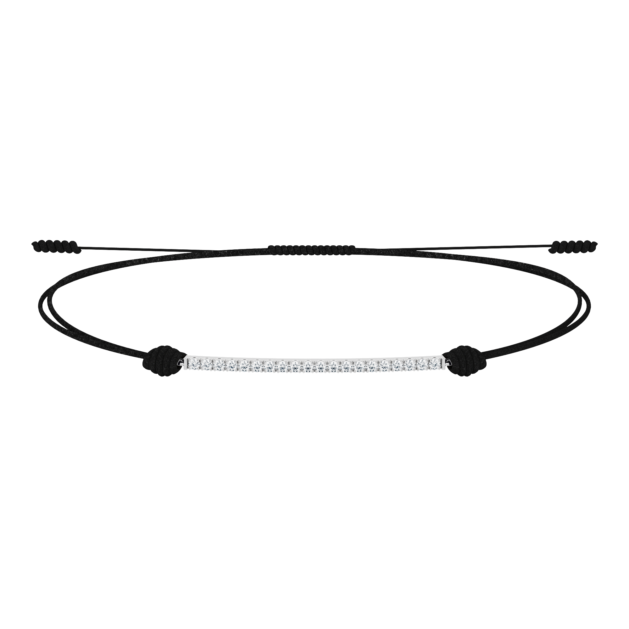 Adachi Bracelet with Created Diamonds