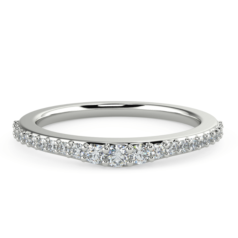 Anillo Fine con Diamantes creados