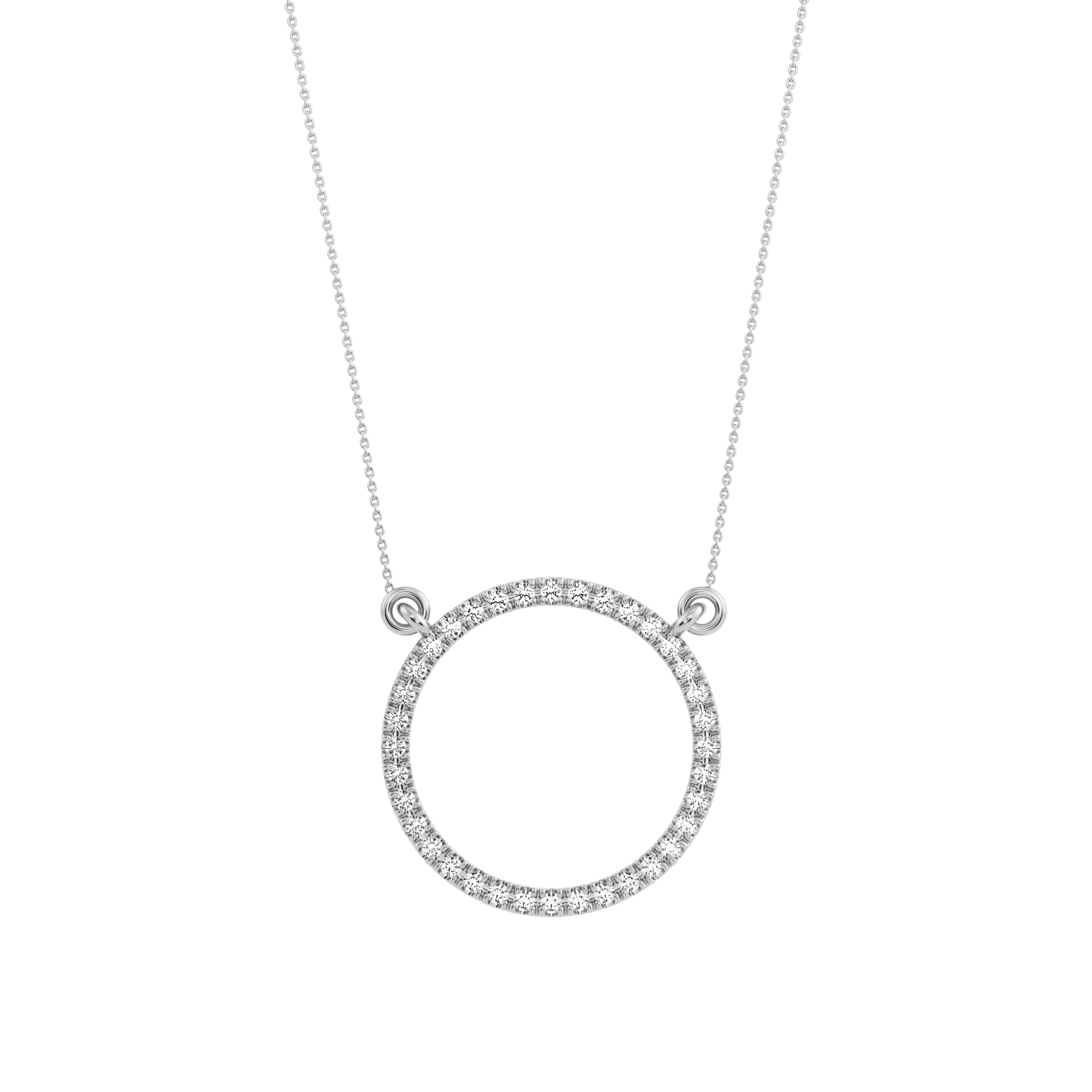 Pendentif Ekati avec Diamants Créés et sa chaîne