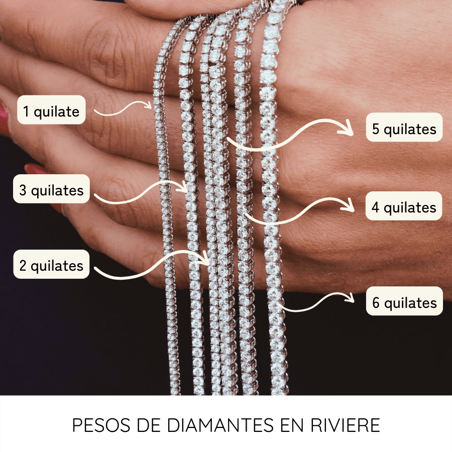 Rivière Sumin Bracelet with Lab Diamonds
