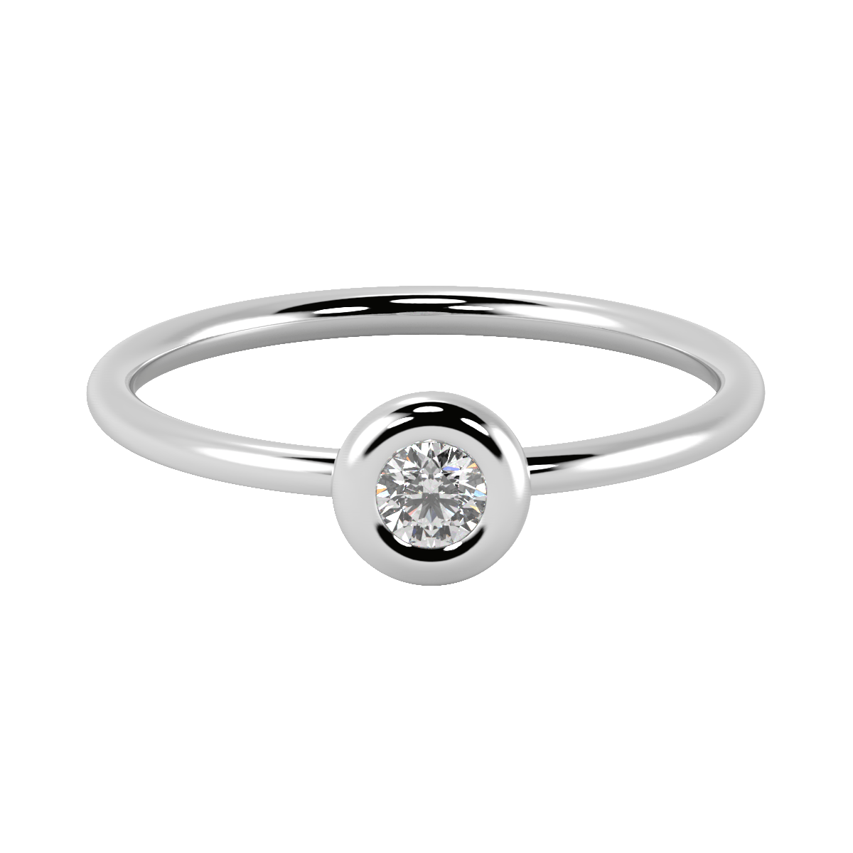Anillo Orapa con Diamante creado