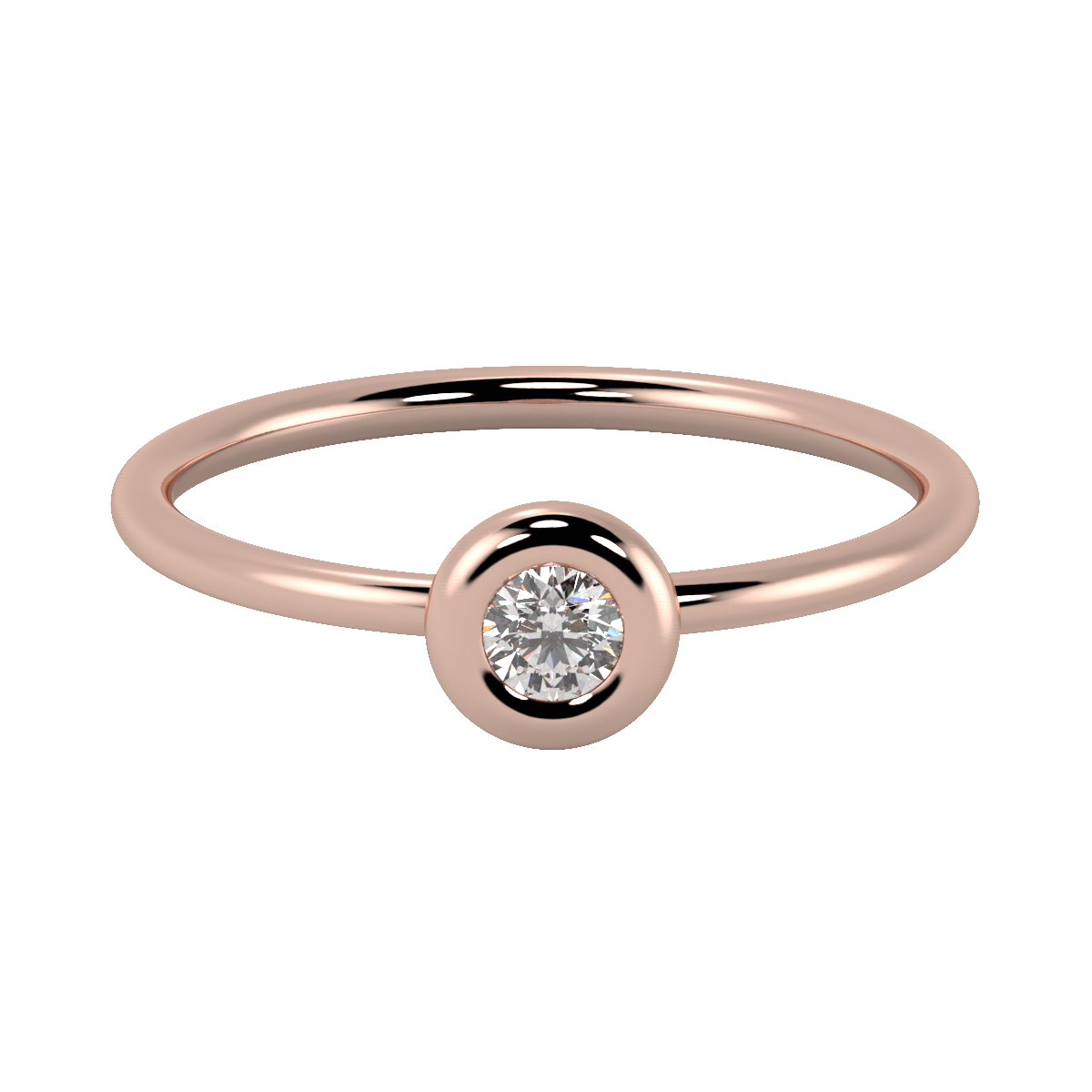 Anillo Orapa con Diamante creado