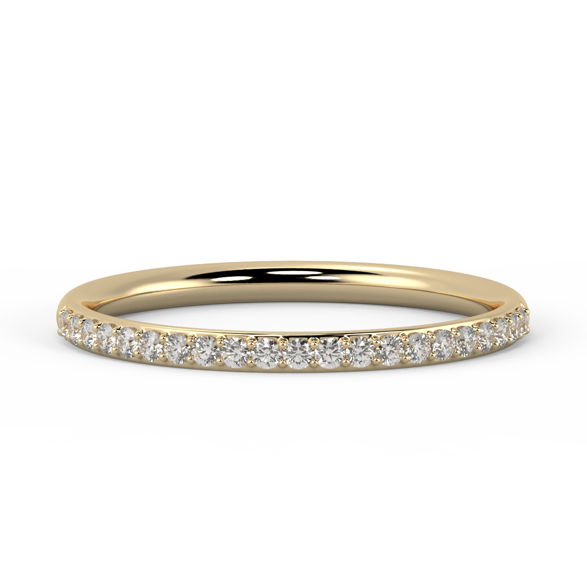 Alliance fine Addu avec diamants créés