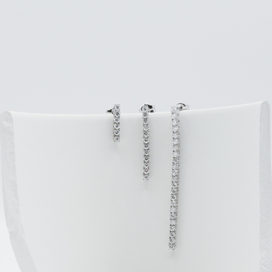 Riviere Sumin Created Diamond Earrings