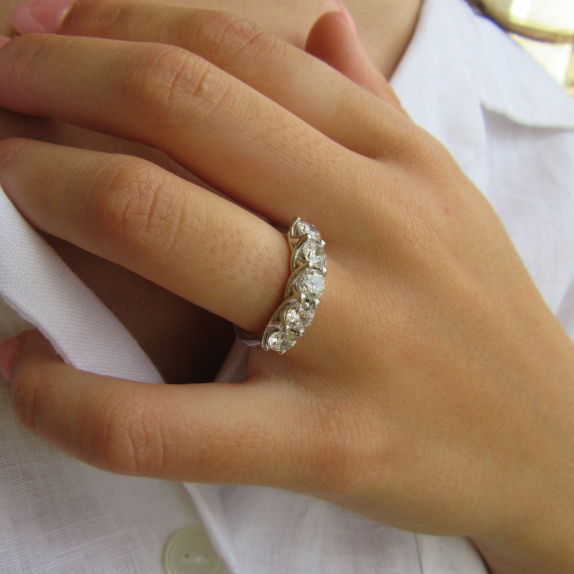 Ross Ring of Created Diamonds