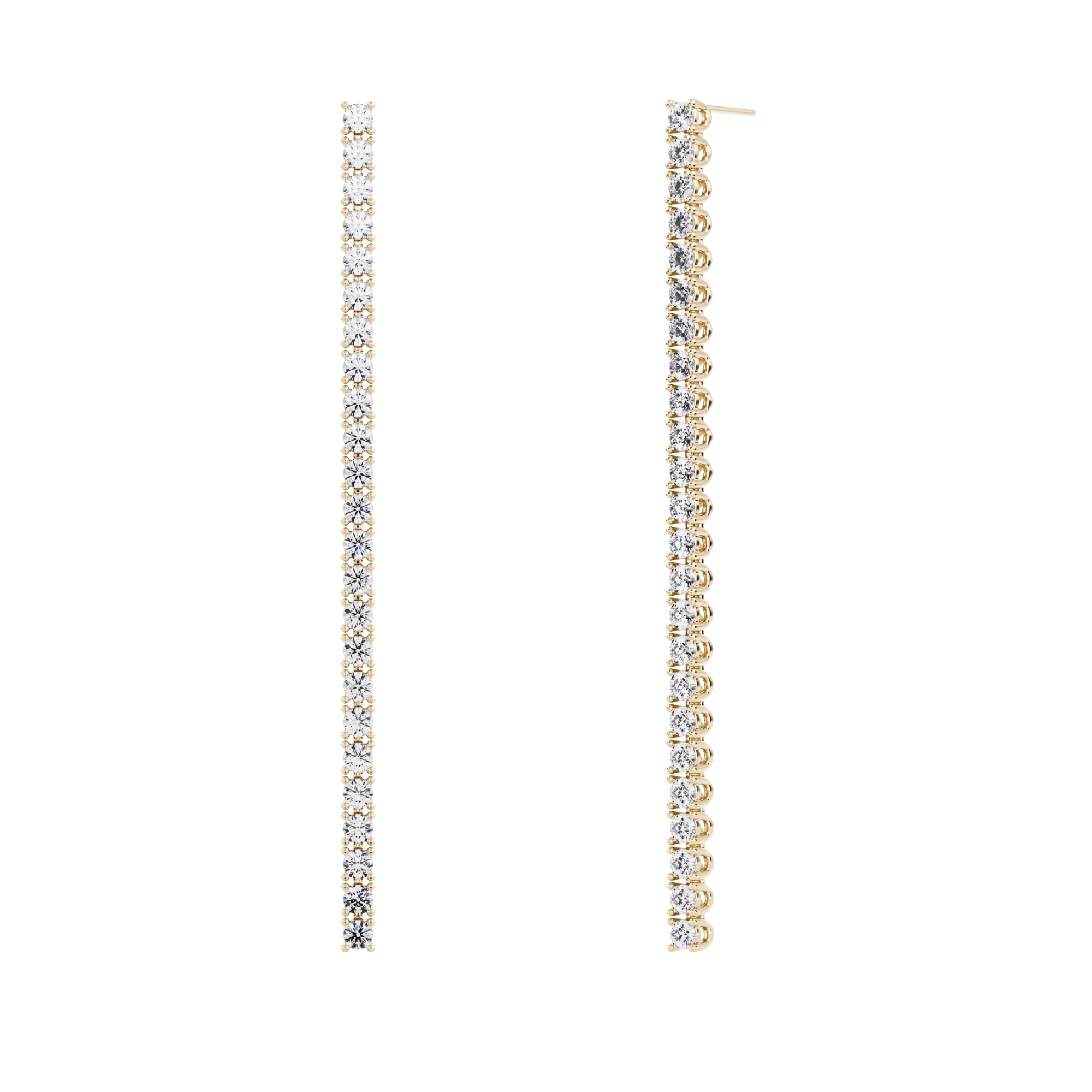 Riviere Sumin Created Diamond Earrings
