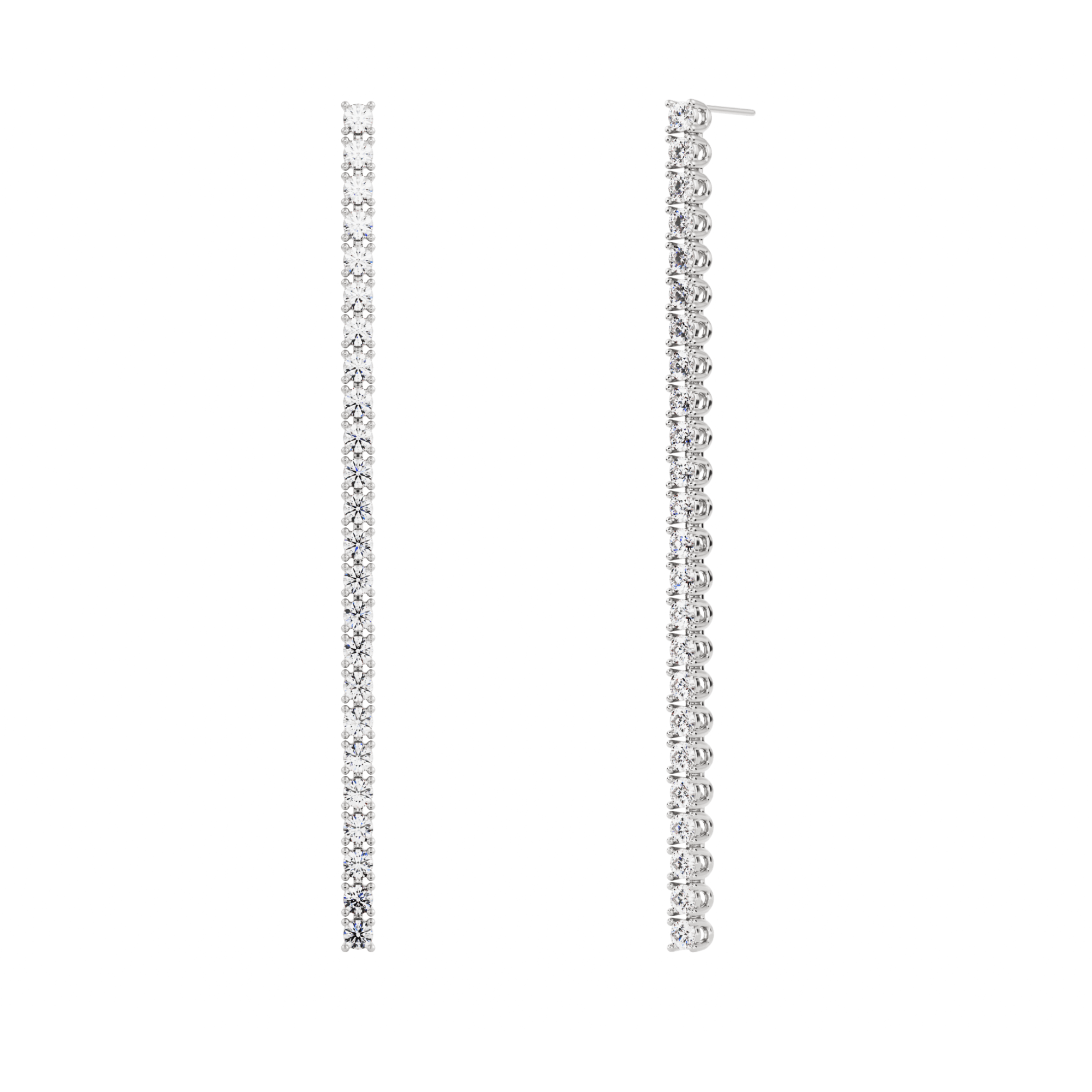 Riviere Sumin Created Diamond Earrings