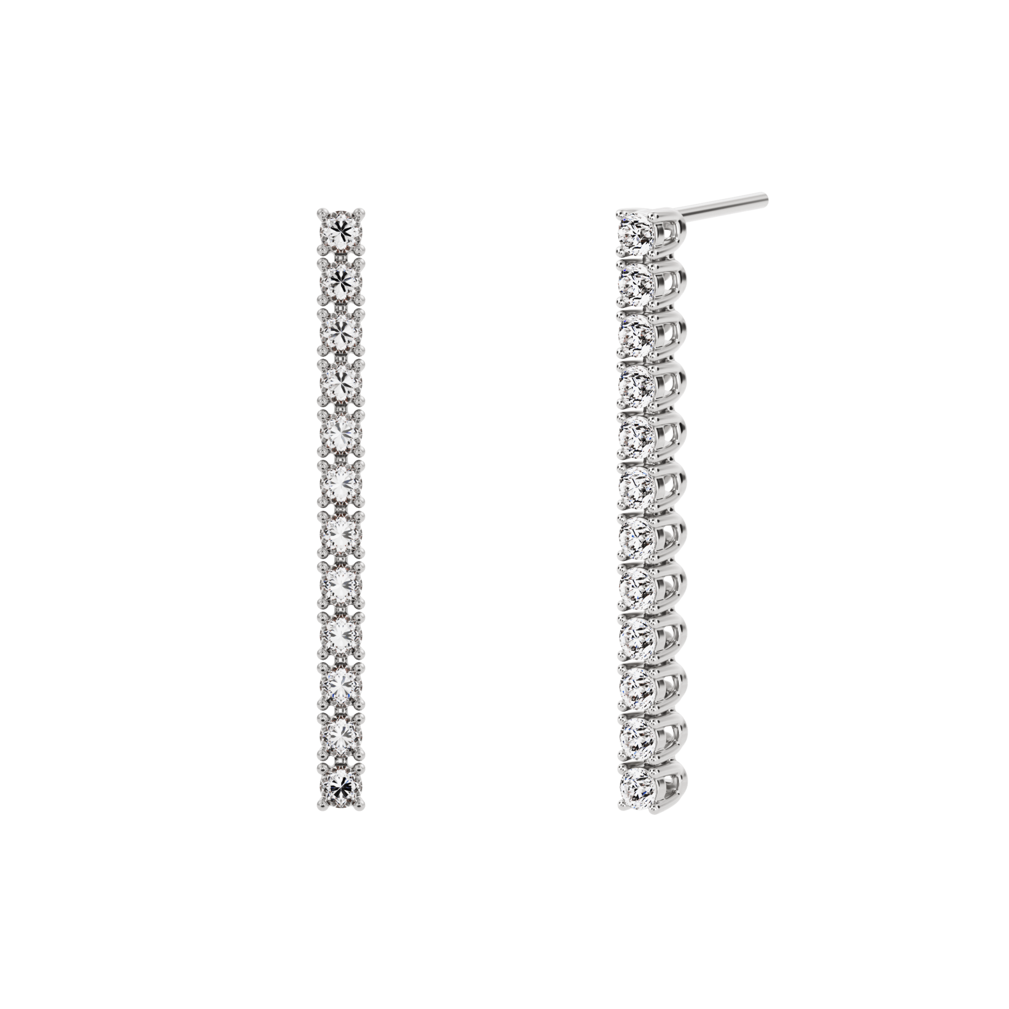 Riviere Sumin Fine Created Diamond Earrings