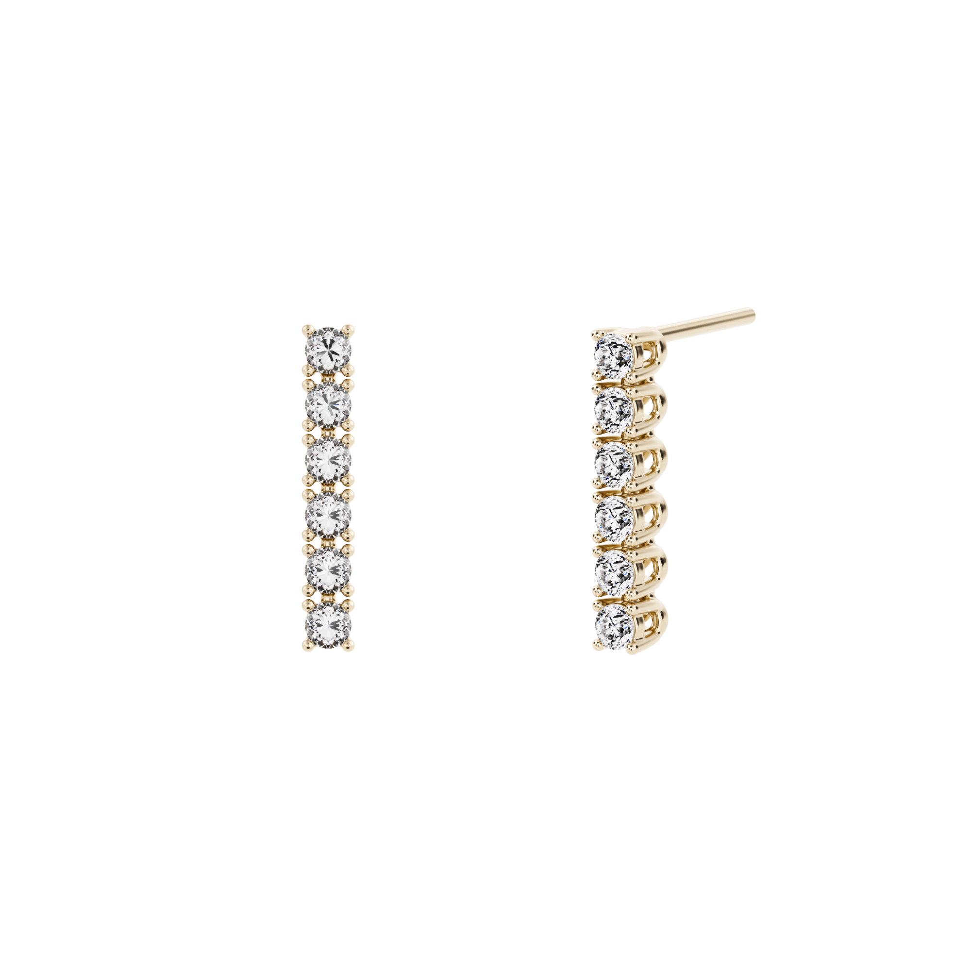 Riviere Sumin Fine Created Diamond Earrings