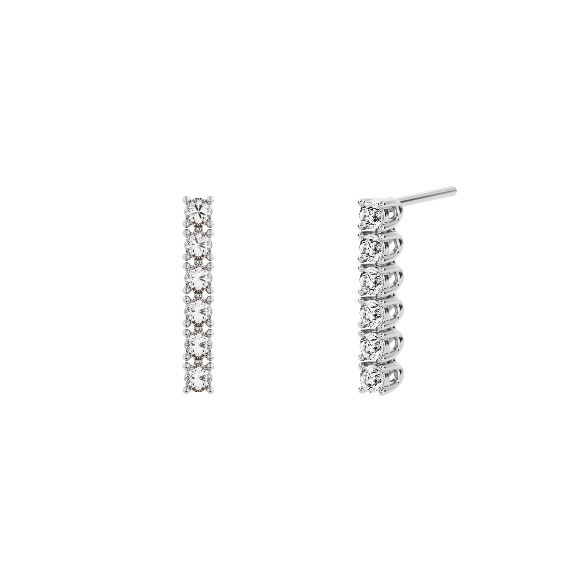 Riviere Sumin Fine Created Diamond Earrings