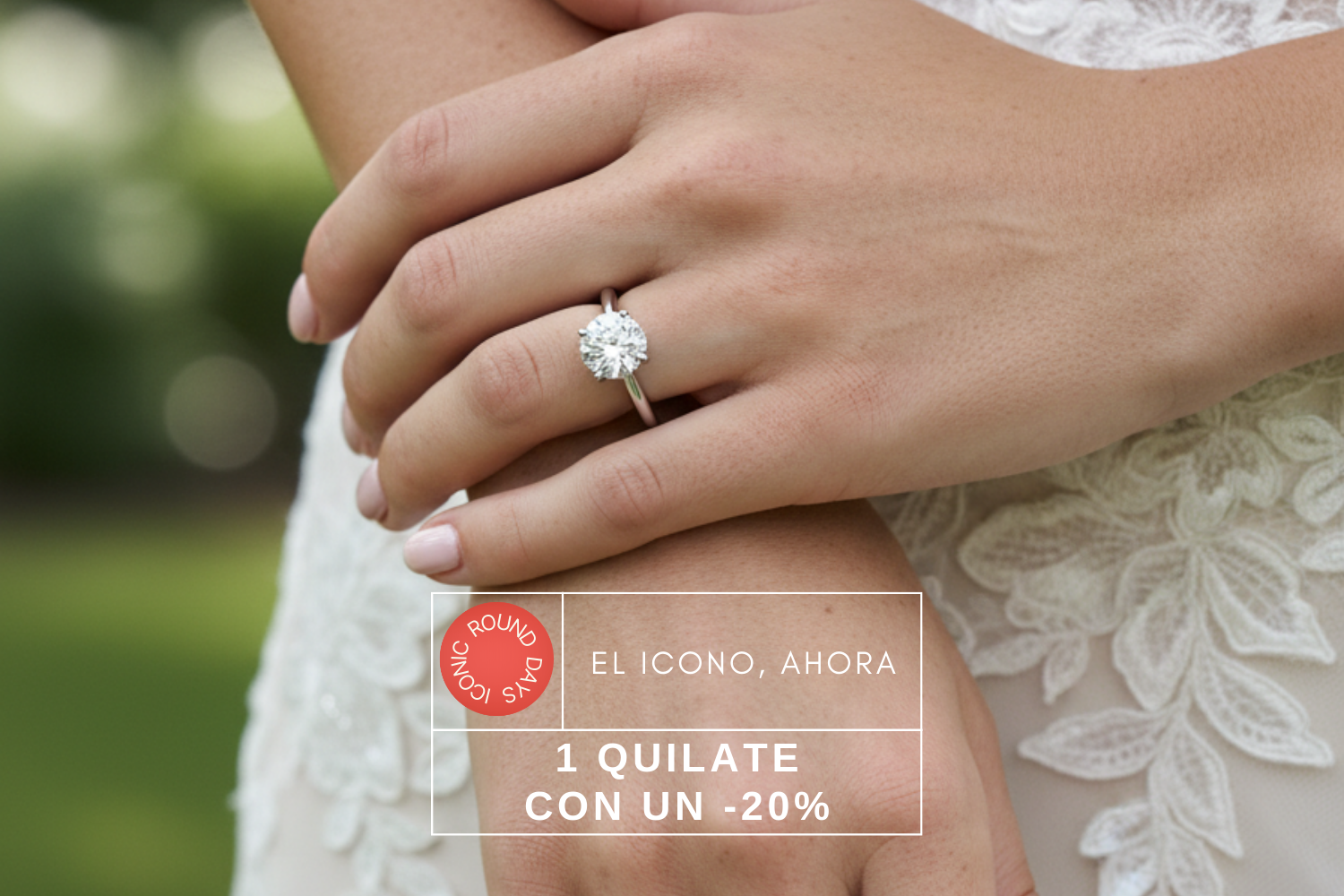 iconic round days un quilate