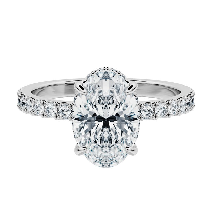 
                  
                    Diana Engagement Ring with Radiant Lab Center Diamond
                  
                
