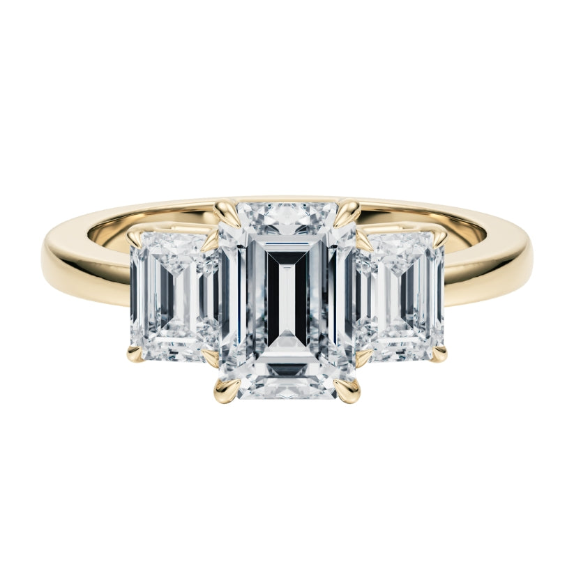 Venus Engagement Ring with Created Diamonds