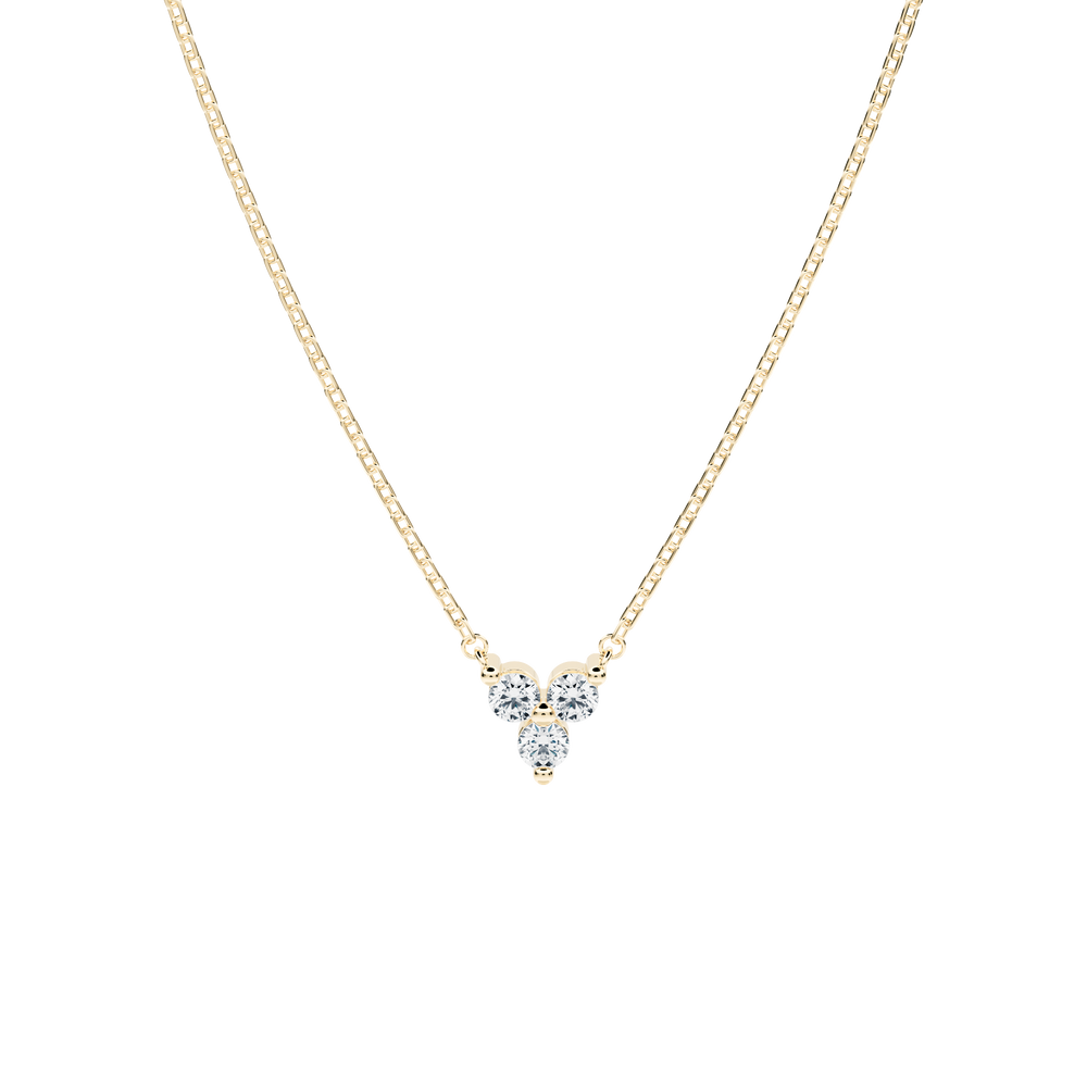 Lerala pendant with lab diamonds