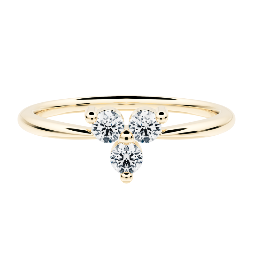 
                  
                    Lerala ring with lab diamonds
                  
                