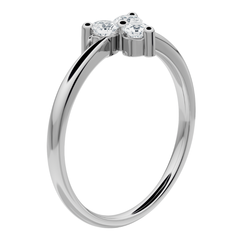 
                  
                    Lerala ring with lab diamonds
                  
                