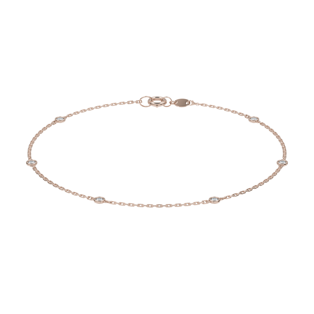 
                  
                    Lyra bracelet with created diamonds
                  
                
