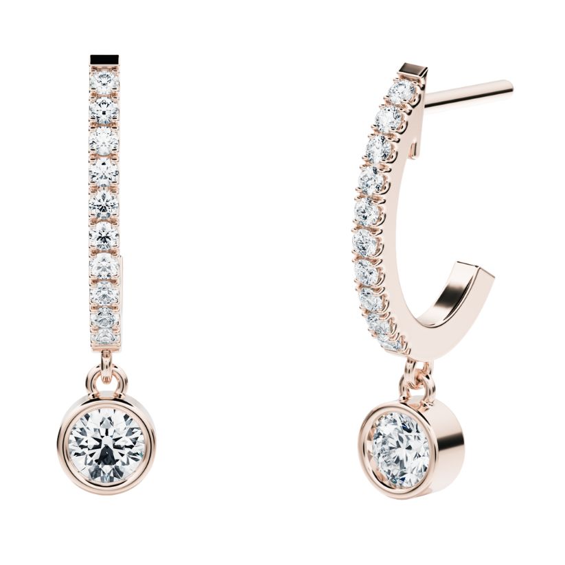 
                  
                    Naos Creoles with created diamonds
                  
                