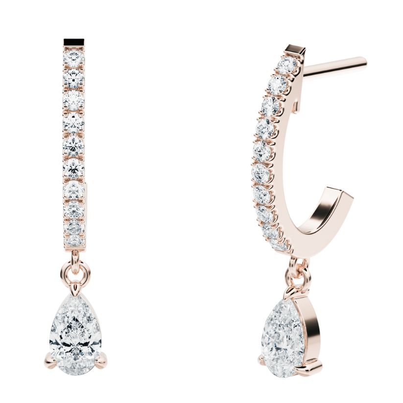 
                  
                    Naos Creoles with created diamonds
                  
                