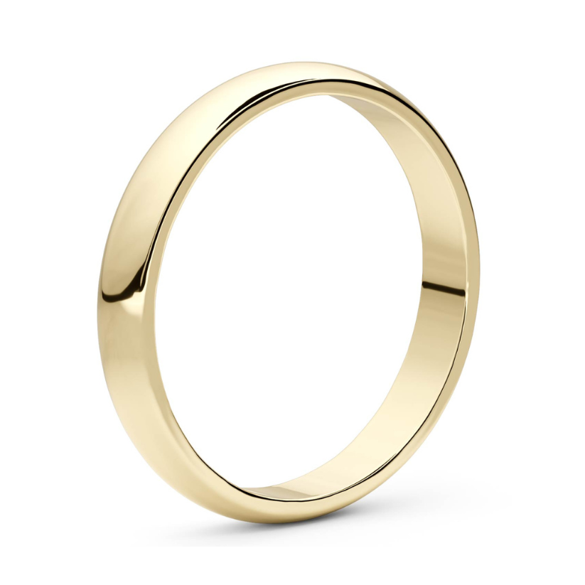 Lisa Niu 3mm 18 karat gold ring