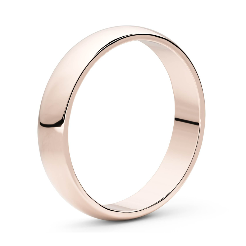 
                  
                    Lisa Niu 4mm 18 karat gold wedding ring
                  
                