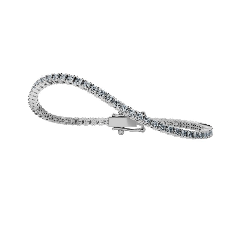 Pulsera Rivière Sumin con Diamantes creados