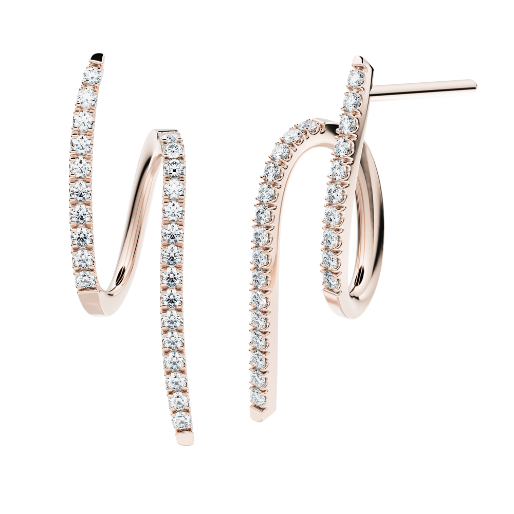 
                  
                    Sirocco earrings with created diamonds
                  
                