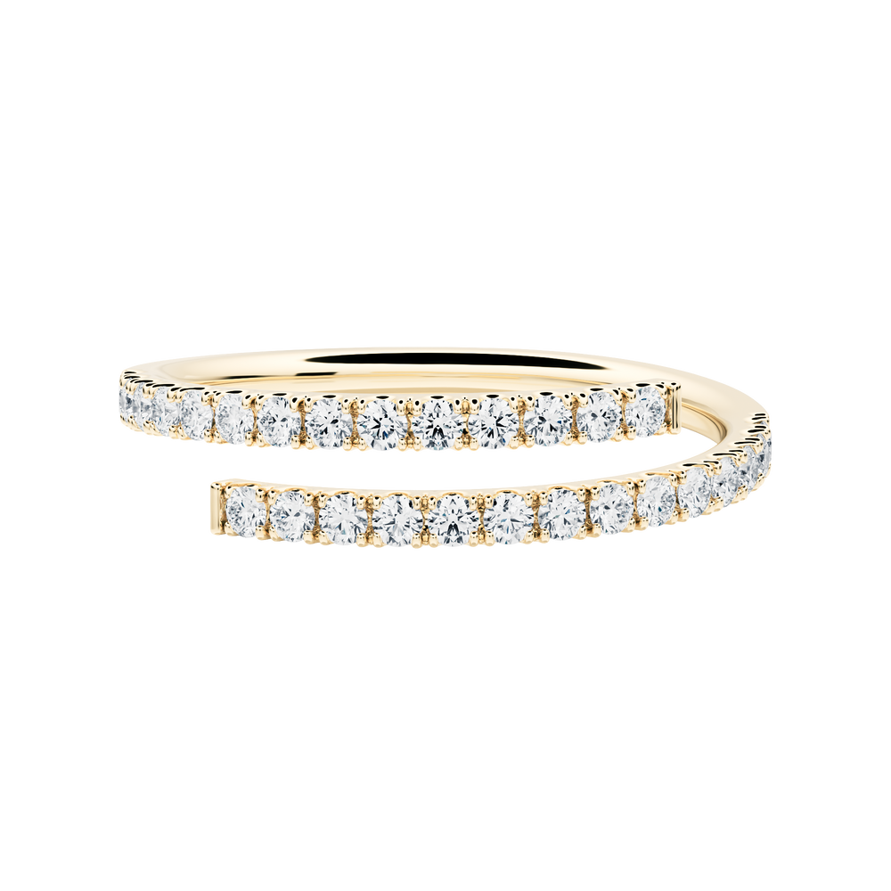 Sirocco ring with created diamonds · fast delivery
