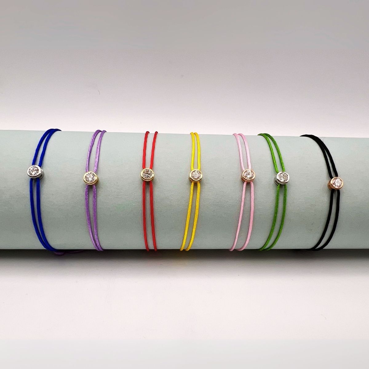 Pulsera Luma con diamante creado