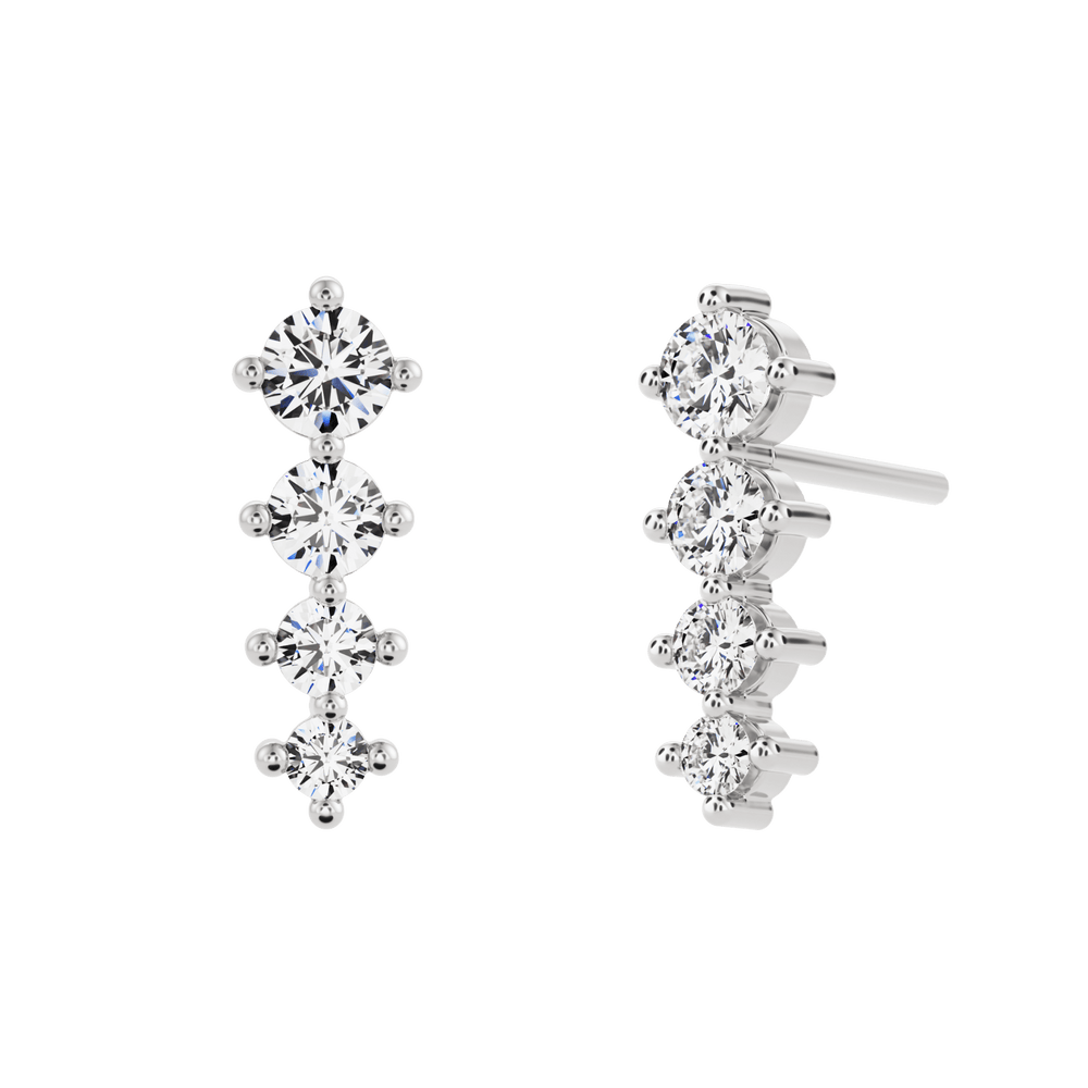 
                  
                    Pendientes Eiger de diamantes creados
                  
                