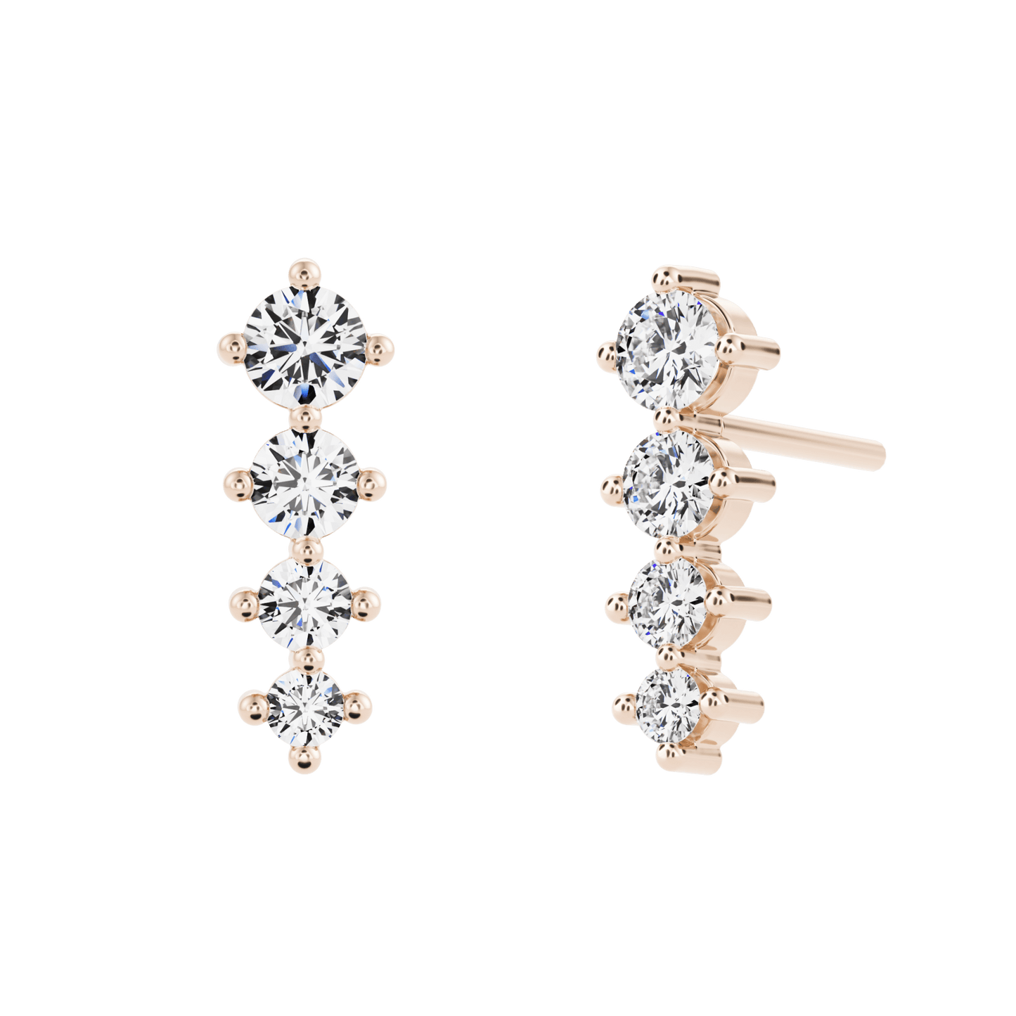 
                  
                    Pendientes Eiger de diamantes creados
                  
                