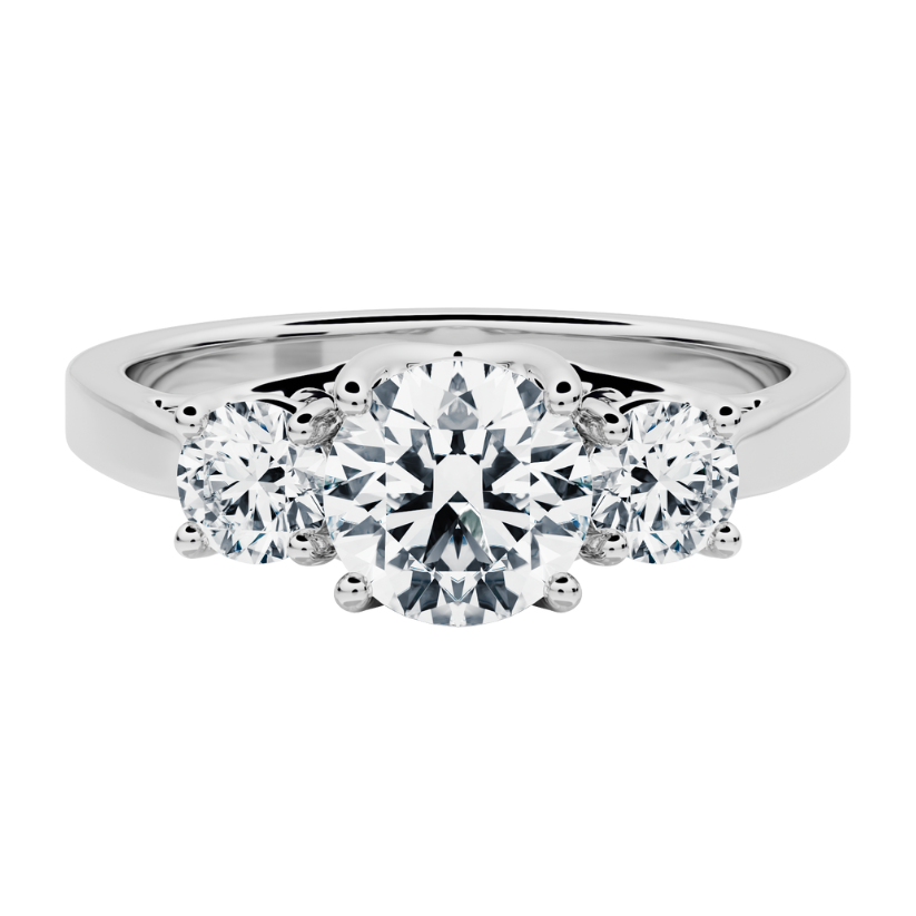 
                  
                    Venus Engagement Ring with Created Diamonds
                  
                